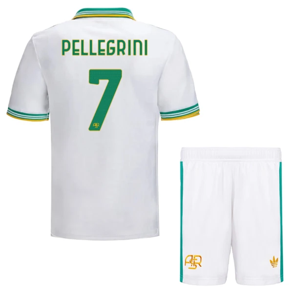 AS Roma Pellegrini 7 Tenue Kind Derde 2025/26 AS Roma Pellegrini 7 Tenue Kind Derde 2025/26