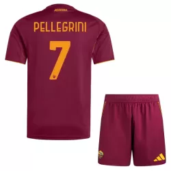 AS Roma Pellegrini 7 Tenue Kind Thuis 2025/26 AS Roma Pellegrini 7 Tenue Kind Thuis 2025/26