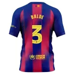 FC Barcelona Balde 3 Shirt Heren Thuis 2025/26