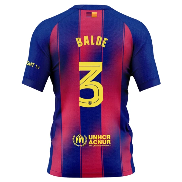 FC Barcelona Balde 3 Shirt Heren Thuis 2025/26 FC Barcelona Balde 3 Shirt Heren Thuis 2025/26