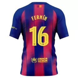 FC Barcelona Fermin 16 Shirt Heren Thuis 2025/26 FC Barcelona Fermin 16 Shirt Heren Thuis 2025/26