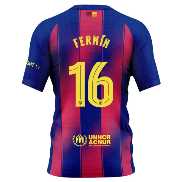 FC Barcelona Fermin 16 Shirt Heren Thuis 2025/26 FC Barcelona Fermin 16 Shirt Heren Thuis 2025/26