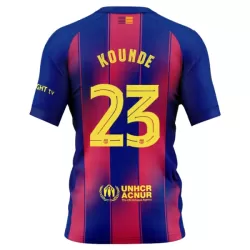 FC Barcelona Kounde 23 Shirt Heren Thuis 2025/26 FC Barcelona Kounde 23 Shirt Heren Thuis 2025/26