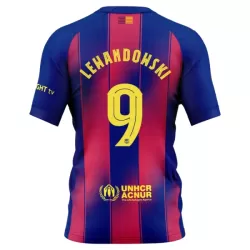 FC Barcelona Lewandowski 9 Shirt Heren Thuis 2025/26 FC Barcelona Lewandowski 9 Shirt Heren Thuis 2025/26