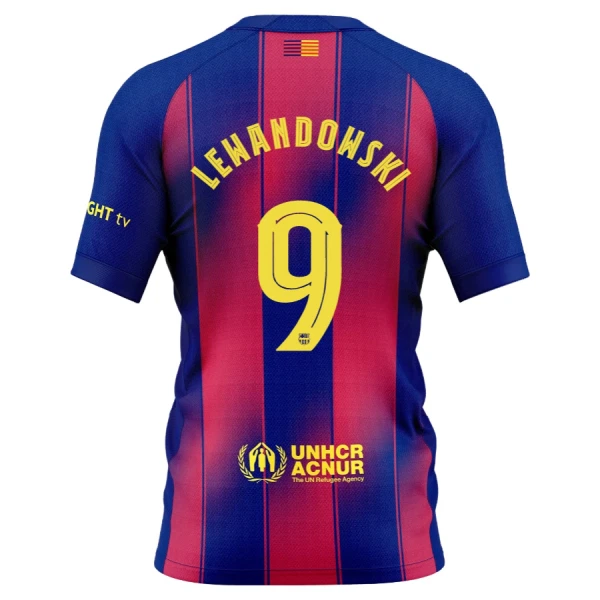 FC Barcelona Lewandowski 9 Tenue Kind Thuis 2025/26