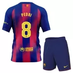 FC Barcelona Pedri 8 Tenue Kind Thuis 2025/26