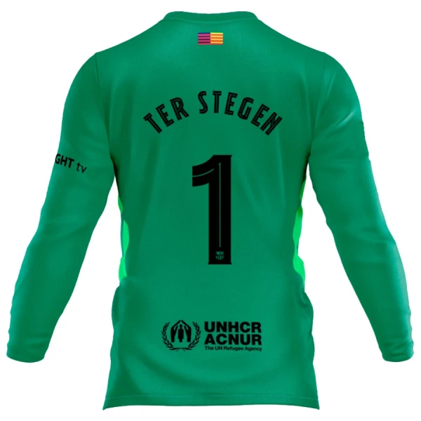 FC Barcelona Ter Stegen 1 Keeper Shirt Heren 2025/26 Lange Mouw FC Barcelona Ter Stegen 1 Keeper Shirt Heren 2025/26 Lange Mouw