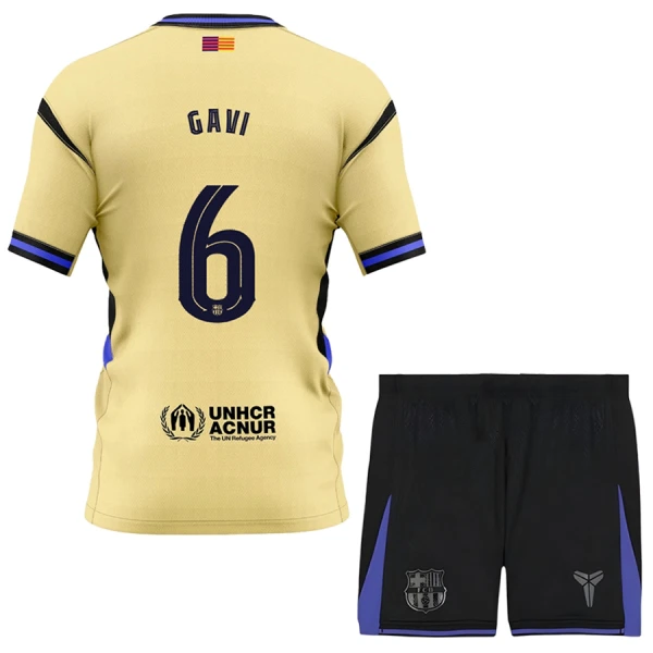 FC Barcelona x Kobe Bryant Gavi 6 Tenue Kind Uit 2025/26