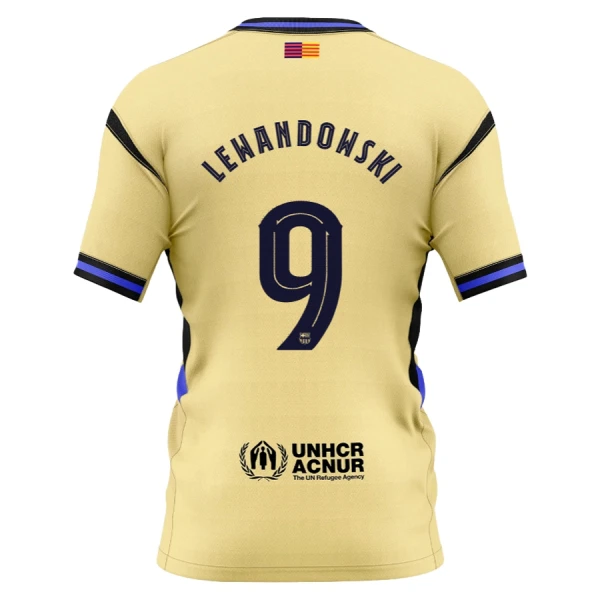 FC Barcelona x Kobe Bryant Lewandowski 9 Tenue Kind Uit 2025/26