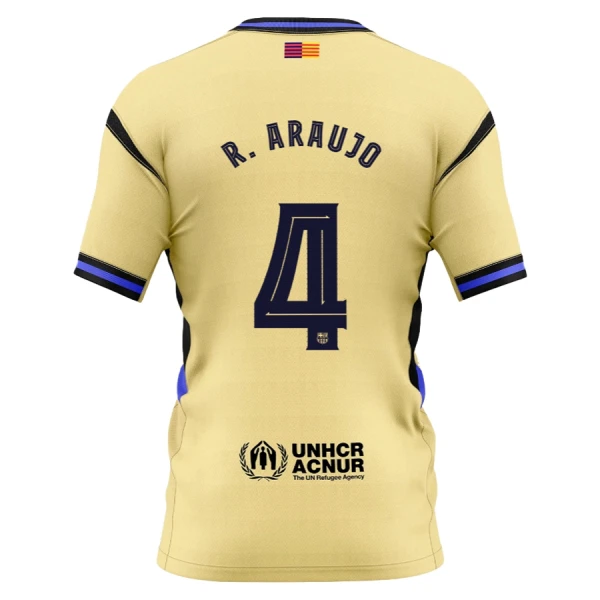 FC Barcelona x Kobe Bryant R. Araujo 4 Shirt Heren Uit 2025/26 FC Barcelona x Kobe Bryant R. Araujo 4 Shirt Heren Uit 2025/26