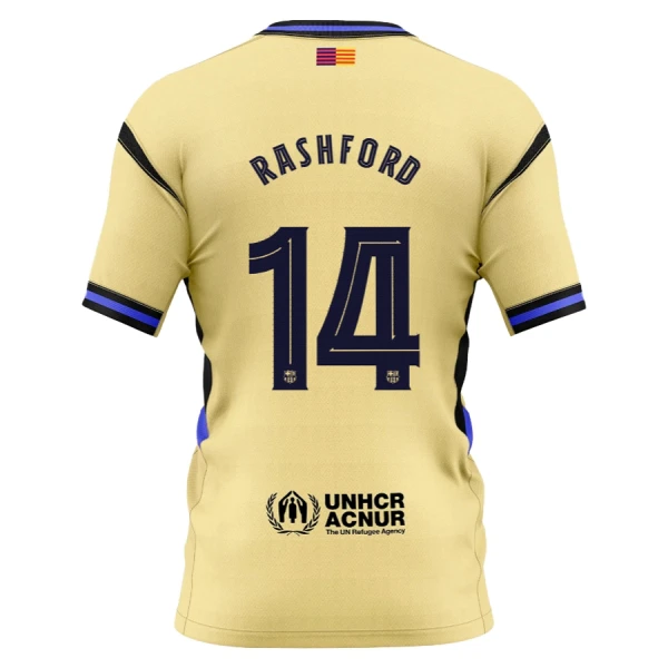 FC Barcelona x Kobe Bryant Rashford 14 Shirt Heren Uit 2025/26 FC Barcelona x Kobe Bryant Rashford 14 Shirt Heren Uit 2025/26