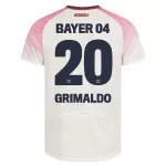 Bayer Leverkusen Alejandro Grimaldo 20 Shirt Heren Uit 2025/26