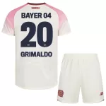 Bayer Leverkusen Alejandro Grimaldo 20 Tenue Kind Uit 2025/26