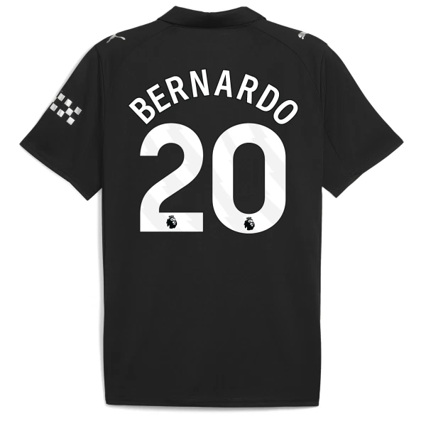 Manchester City Bernardo 20 Shirt Heren Uit 2025/26 Manchester City Bernardo 20 Shirt Heren Uit 2025/26