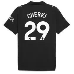Manchester City Cherki 29 Shirt Heren Uit 2025/26 Manchester City Cherki 29 Shirt Heren Uit 2025/26