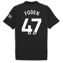 Manchester City Foden 47 Shirt Heren Uit 2025/26 Manchester City Foden 47 Shirt Heren Uit 2025/26