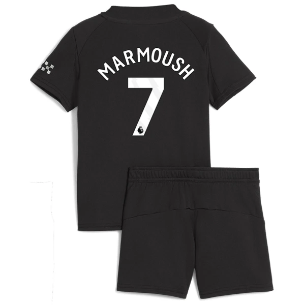 Manchester City Marmoush 7 Tenue Kind Uit 2025/26