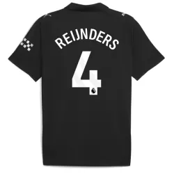 Manchester City Reijnders 4 Shirt Heren Uit 2025/26 Manchester City Reijnders 4 Shirt Heren Uit 2025/26