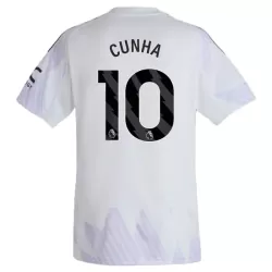 Manchester United Cunha 10 Shirt Heren Uit 2025/26 Manchester United Cunha 10 Shirt Heren Uit 2025/26