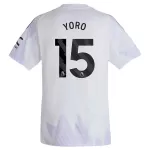 Manchester United Yoro 15 Shirt Heren Uit 2025/26