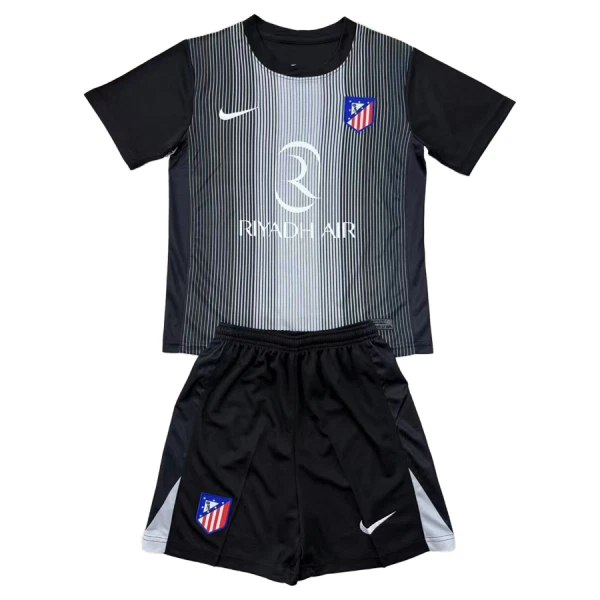 Atlético Madrid Keeper Tenue Kind 2025/26 Zwarte