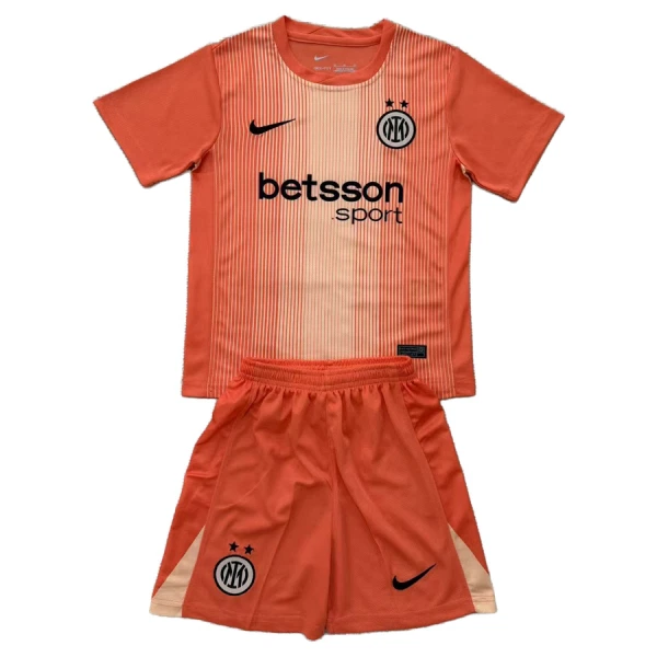 Inter Milan Keeper Tenue Kind 2025/26 Oranje Inter Milan Keeper Tenue Kind 2025/26 Oranje