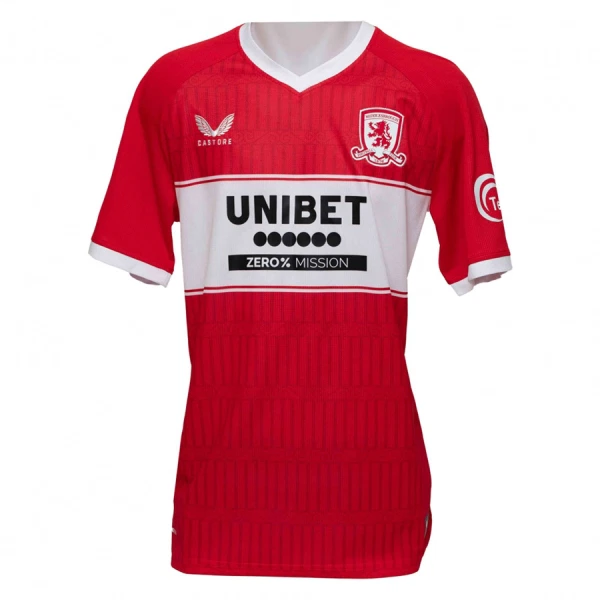 Middlesbrough Shirt Heren Thuis 2025/26 Middlesbrough Shirt Heren Thuis 2025/26