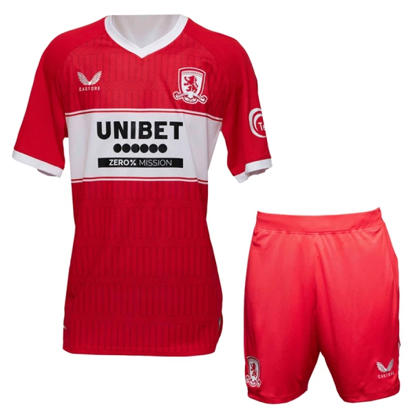 Middlesbrough Tenue Kind Thuis 2025/26 Middlesbrough Tenue Kind Thuis 2025/26