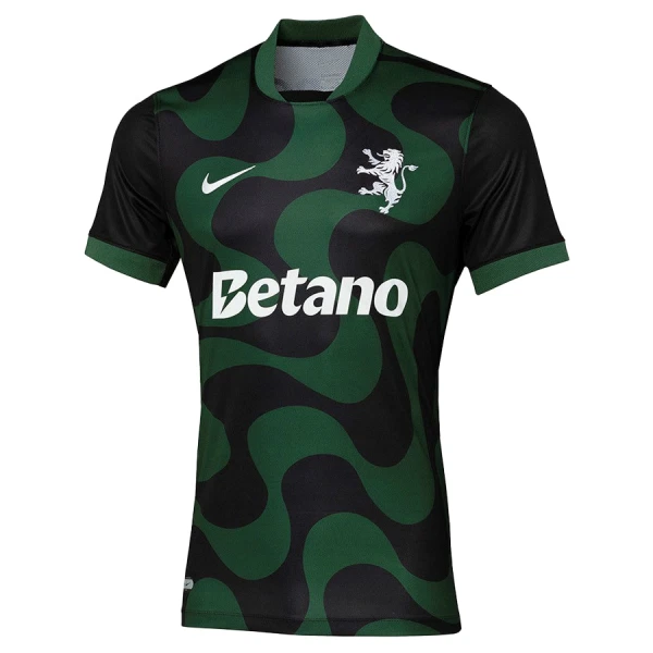 Sporting CP Shirt Heren Vierde 2025/26 Zwarte Sporting CP Shirt Heren Vierde 2025/26 Zwarte