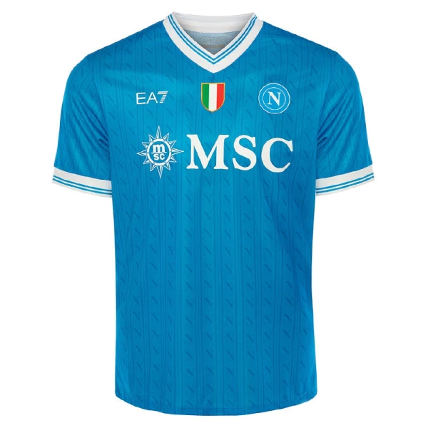 SSC Napoli Shirt Heren Thuis 2025/26 SSC Napoli Shirt Heren Thuis 2025/26