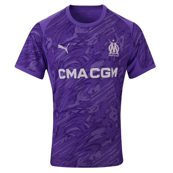 Olympique Marseille Keeper Shirt Heren 2025/26 Purper Olympique Marseille Keeper Shirt Heren 2025/26 Purper