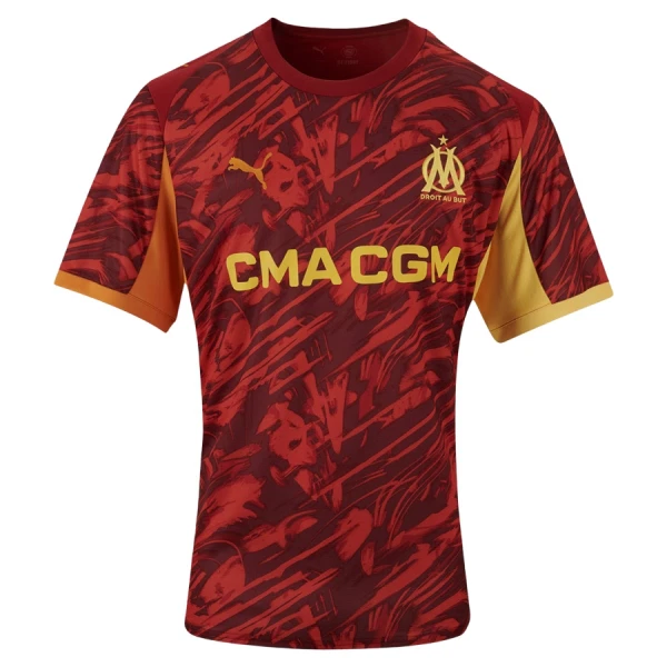 Olympique Marseille Keeper Tenue Kind 2025/26 Rode