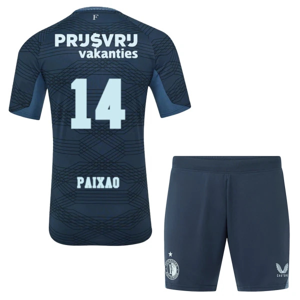 Feyenoord Rotterdam Paixao 14 Tenue Kind Uit 2025/26