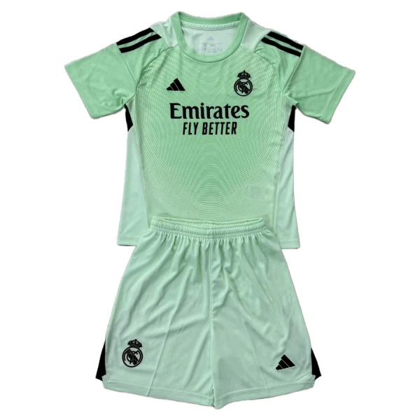 Real Madrid Keeper Tenue Kind 2025/26 Groene