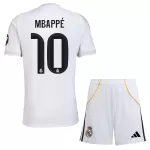 Real Madrid Mbappé 10 Tenue Kind Thuis 2025/26