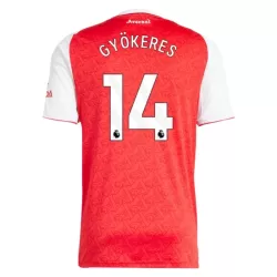 Arsenal Gyokeres 14 Shirt Heren Thuis 2025/26 Arsenal Gyokeres 14 Shirt Heren Thuis 2025/26