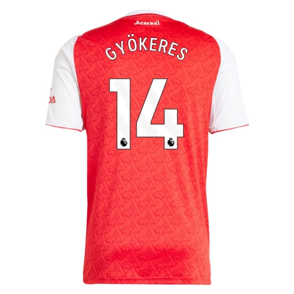 Arsenal Gyokeres 14 Shirt Heren Thuis 2025/26