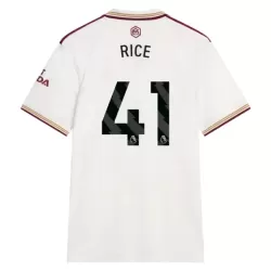 Arsenal Rice 41 Shirt Heren Derde 2025/26 Arsenal Rice 41 Shirt Heren Derde 2025/26