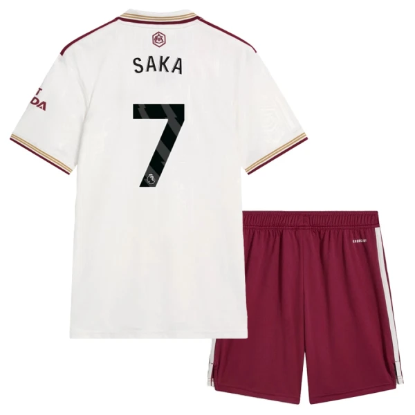 Arsenal Saka 7 Tenue Kind Derde 2025/26 Arsenal Saka 7 Tenue Kind Derde 2025/26