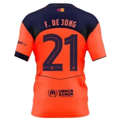 FC Barcelona Frenkie de Jong 21 Shirt Heren Derde 2025/26 FC Barcelona Frenkie de Jong 21 Shirt Heren Derde 2025/26