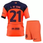 FC Barcelona Frenkie de Jong 21 Tenue Kind Derde 2025/26