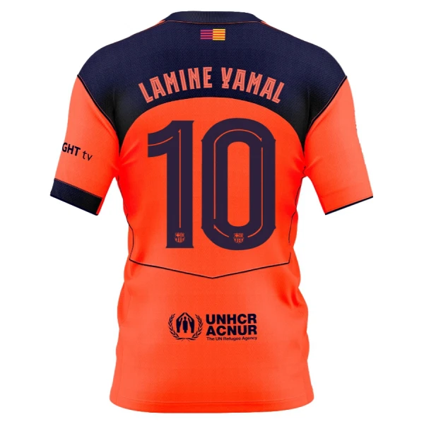 FC Barcelona Lamine Yamal 10 Shirt Heren Derde 2025/26