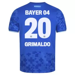 Bayer Leverkusen Alejandro Grimaldo 20 Shirt Heren Derde 2025/26 Bayer Leverkusen Alejandro Grimaldo 20 Shirt Heren Derde 2025/26