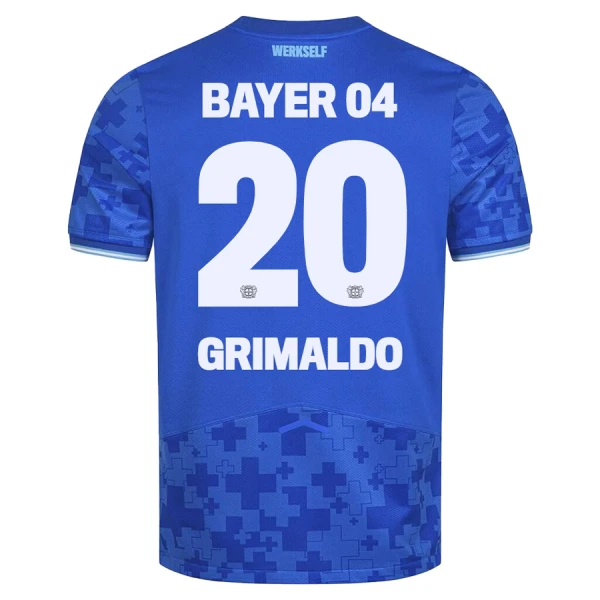 Bayer Leverkusen Alejandro Grimaldo 20 Shirt Heren Derde 2025/26