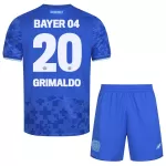 Bayer Leverkusen Alejandro Grimaldo 20 Tenue Kind Derde 2025/26