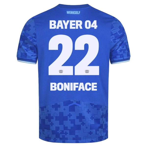 Bayer Leverkusen Victor Boniface 22 Shirt Heren Derde 2025/26