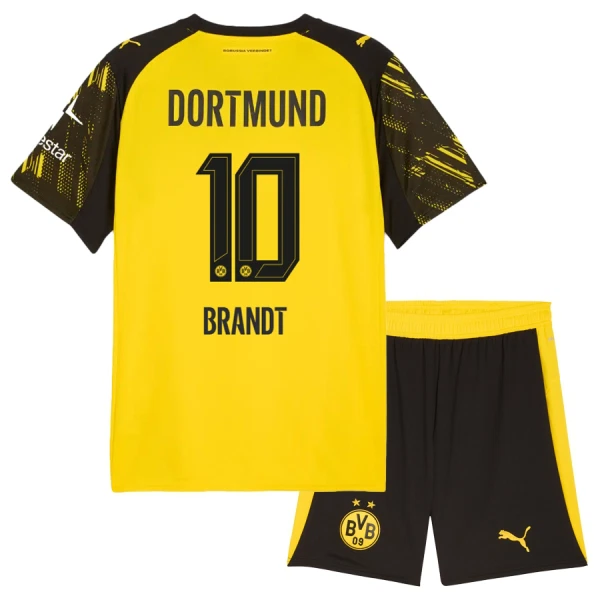 Borussia Dortmund Brandt 10 Tenue Kind Thuis 2025/26 Borussia Dortmund Brandt 10 Tenue Kind Thuis 2025/26
