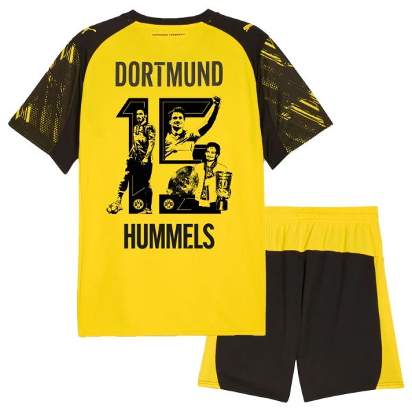 Borussia Dortmund Hummels 15 Tenue Kind Thuis 2025/26 - Speciaal Borussia Dortmund Hummels 15 Tenue Kind Thuis 2025/26 - Speciaal