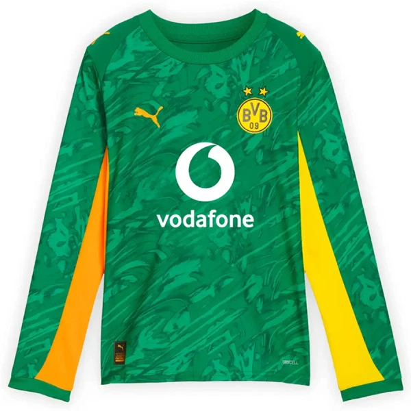 Borussia Dortmund Keeper Shirt Heren 2025/26 Lange Mouw Groene Borussia Dortmund Keeper Shirt Heren 2025/26 Lange Mouw Groene