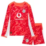 Borussia Dortmund Keeper Tenue Kind 2025/26 Lange Mouw Rode